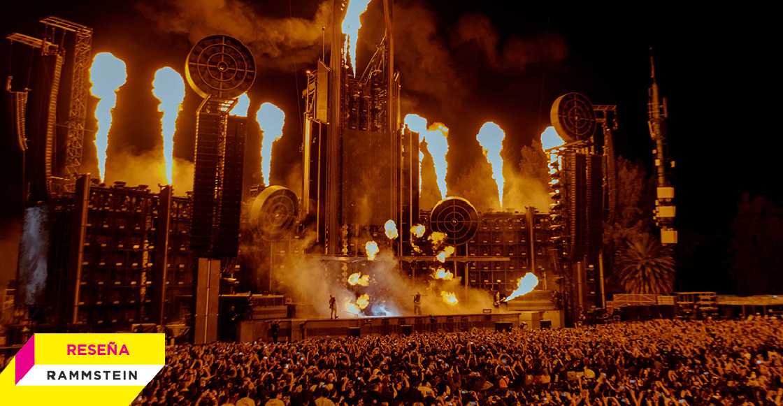 ¡Mucho fuego! Rammstein incendió el Foro Sol con un concierto increíble