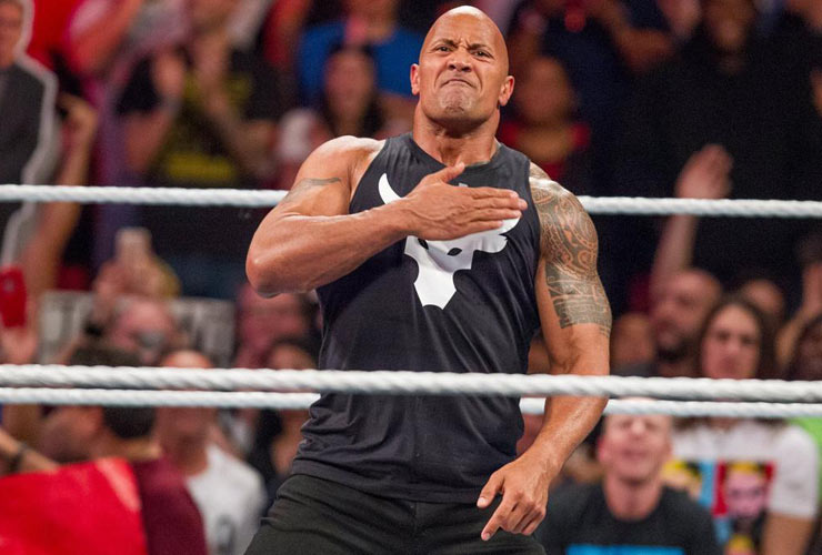 The Rock en la WWE