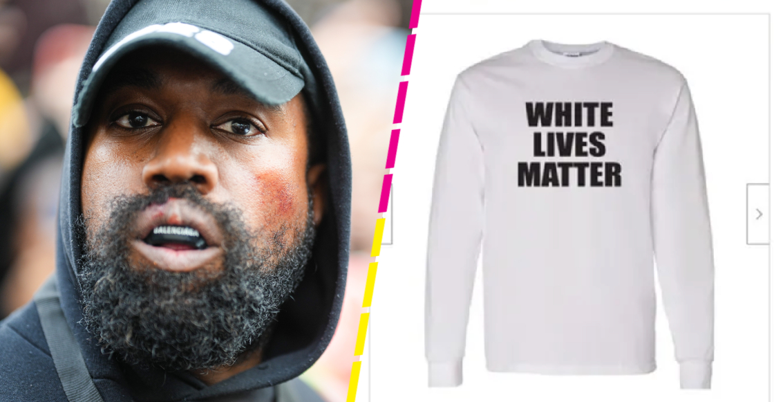 Lo que faltaba: Ya venden las playeras piratas de 'White Lives Matter' de Kanye West