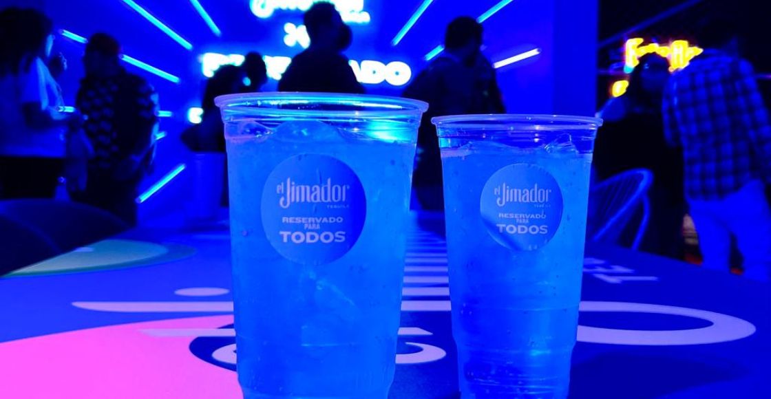 Bebida 'Azulito' en el Flow Fest 2022