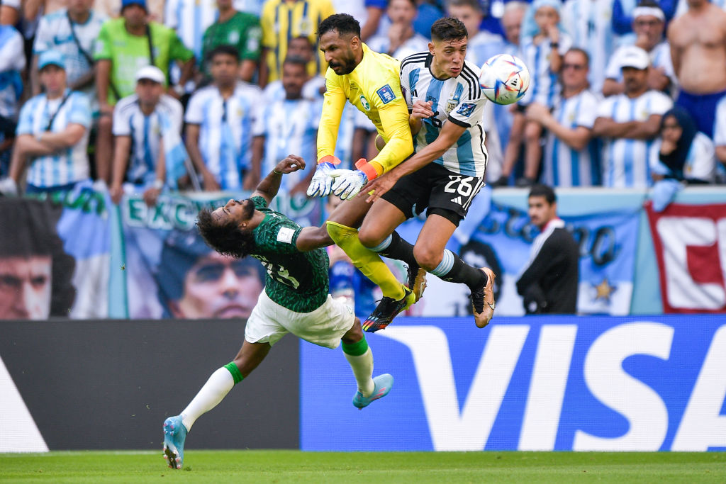 Jugador de Arabia fue operado del páncreas tras el choque con su portero en el juego contra Argentina