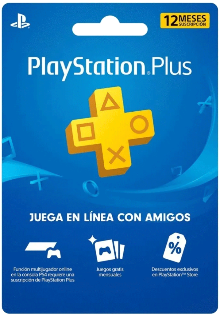 Tarjeta de regalo PlayStation Plus