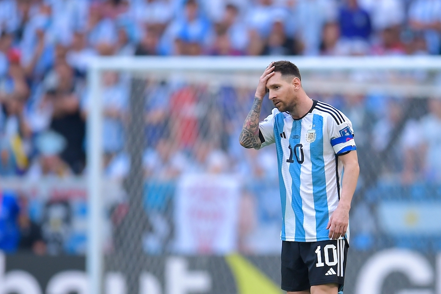 Lionel Messi Argentina vs Arabia