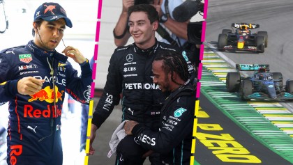 El agarrón entre Verstappen y Russell, y el regreso de Checo en la race sprint del GP de Brasil