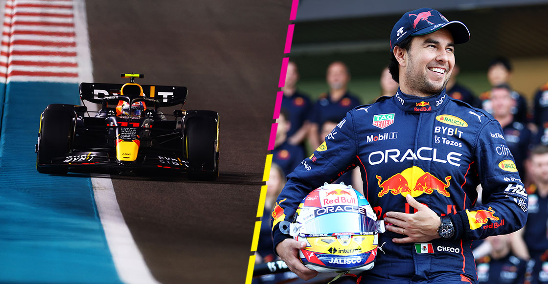 Red Bull hizo el 1-2 en la calificación de Abu Dhabi y ahora sí Verstappen ayudó a Checo