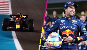 Red Bull hizo el 1-2 en la calificación de Abu Dhabi y ahora sí Verstappen ayudó a Checo