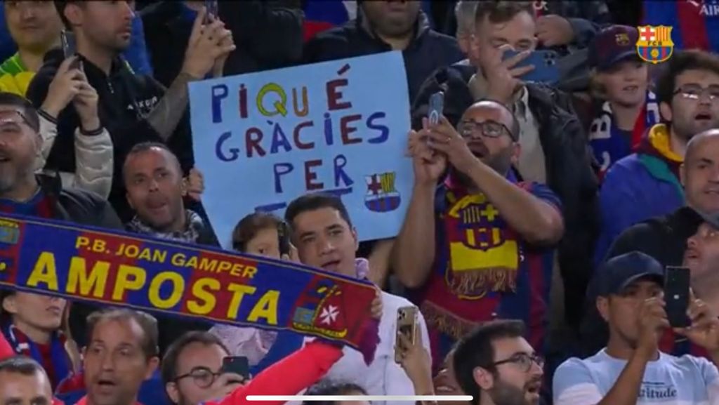 Despedida de Gerard Piqué con el Barcelona