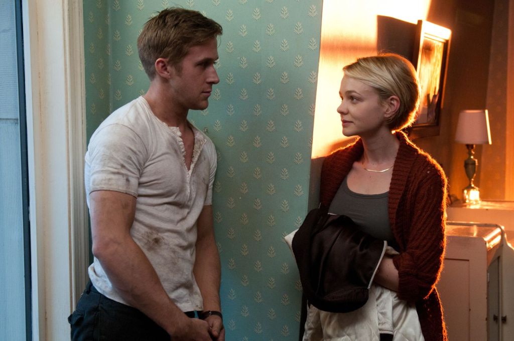 Ryan gosling y Carey Mulligan como Driver e Irene en 'Drive' 