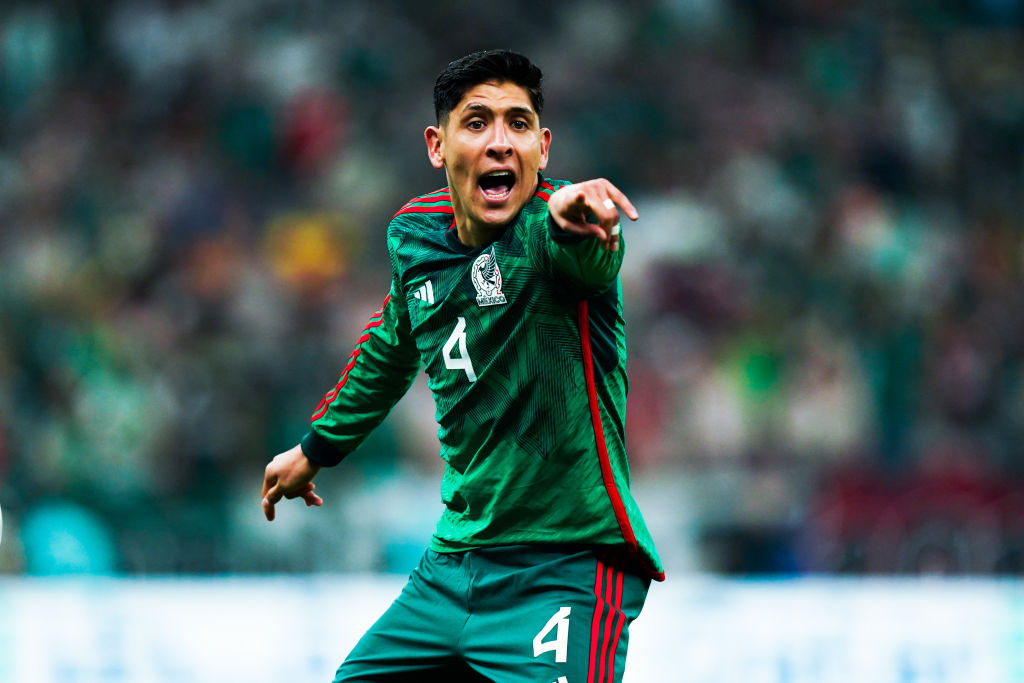Edson Álvarez con Selección Mexicana