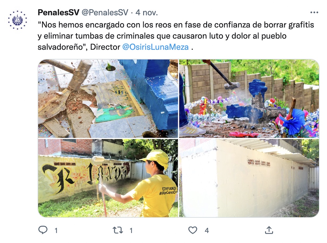 Nayib Bukele y la destrucción de tumbas de pandilleros en El Salvador