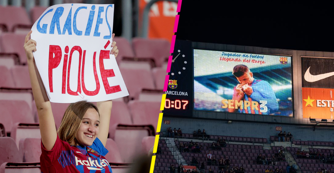 ¡Sempr3! Las emotivas imágenes del último partido de Gerard Piqué con el Barcelona en el Camp Nou