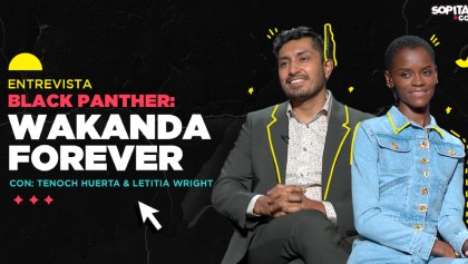 Tenoch Huerta y Letitia Wright nos hablan sobre líderes y pérdidas en 'Black Panther: Wakanda Forever'