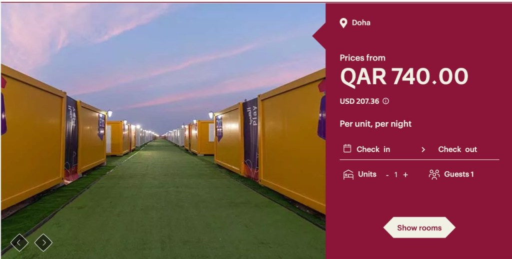 La otra cara de la Fan Village del Mundial de Qatar