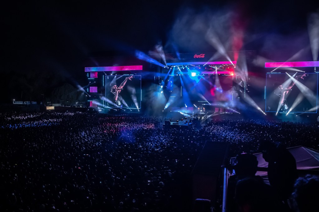 Imagen del escenario principal de Flow Fest 2022 