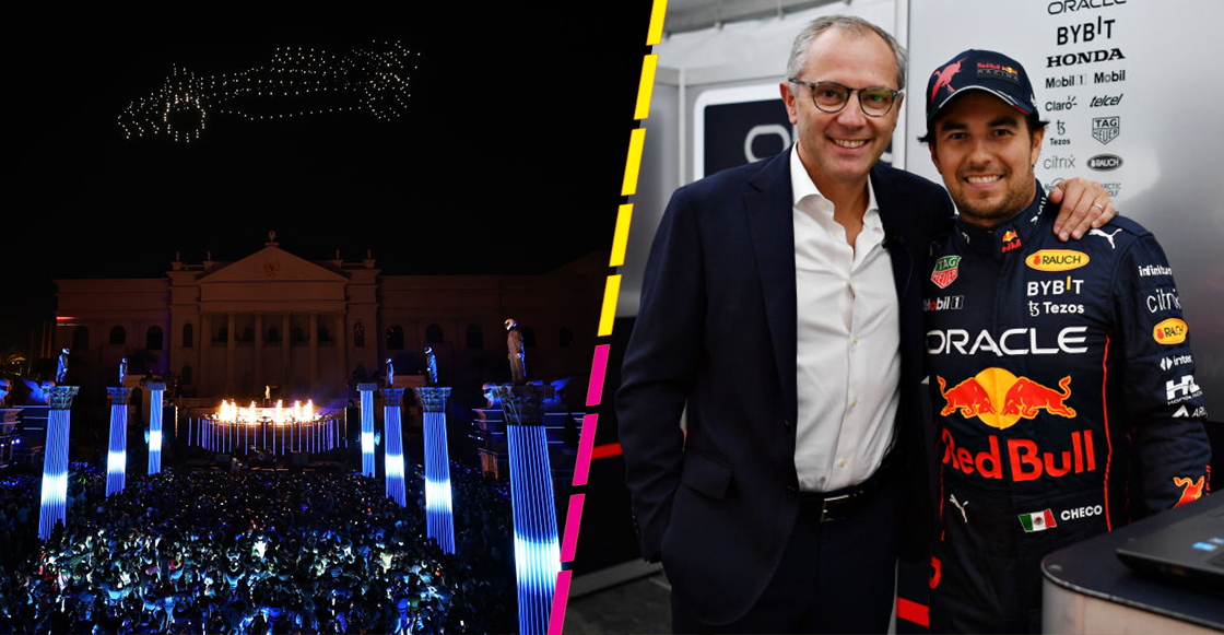 La Fórmula 1 ya llegó a Las Vegas y Checo Pérez dio exhibición con Hamilton y Russell