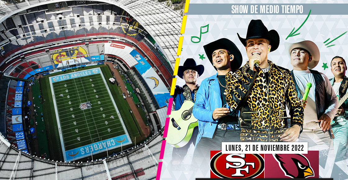 Grupo Firme se presentará en el medio tiempo del juego de NFL en México