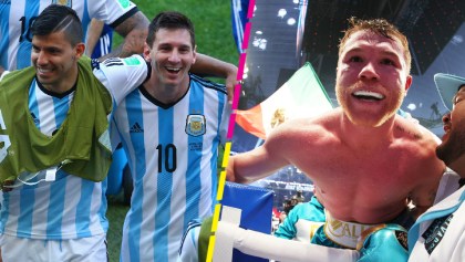 ¡Su barrio lo respalda! Kun Agüero responde al 'Canelo' Álvarez defendiendo a Messi