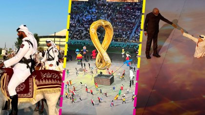 Lo que no se vio de la inauguración del Mundial de Qatar 2022