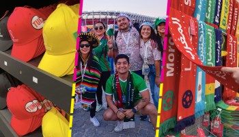 Compra de souvenirs, el partido que México gana por goleada en Qatar 2022