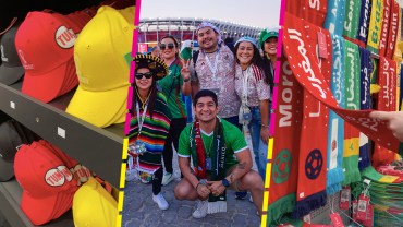 Compra de souvenirs, el partido que México gana por goleada en Qatar 2022