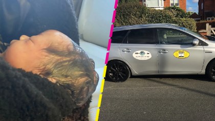 Qué poca: Mujer da a luz en un taxi y el conductor le cobra por ensuciar el carro