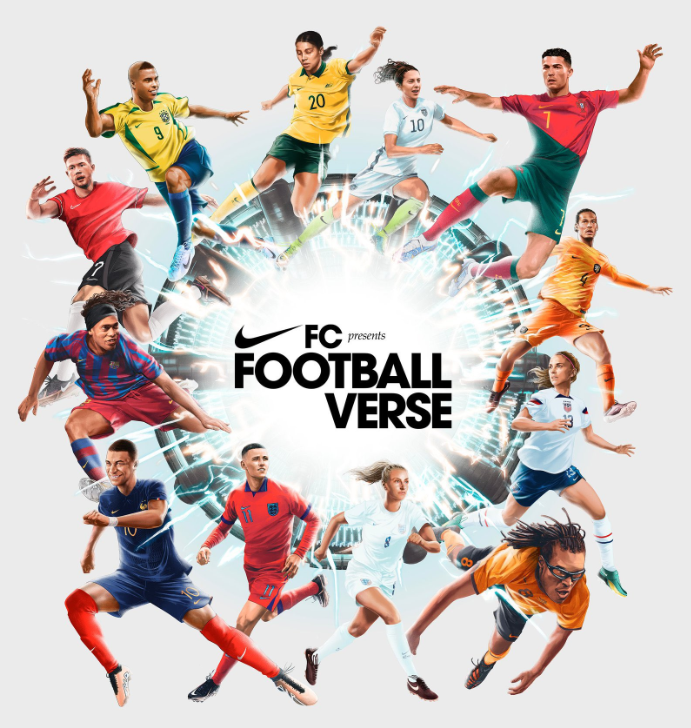 cabina versus carril Quiénes son los futbolistas que aparecen en comercial 'The Football Verse'  de Nike?