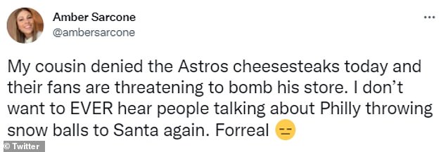 Angelo's Pizza se negó a hacer comida para Astros