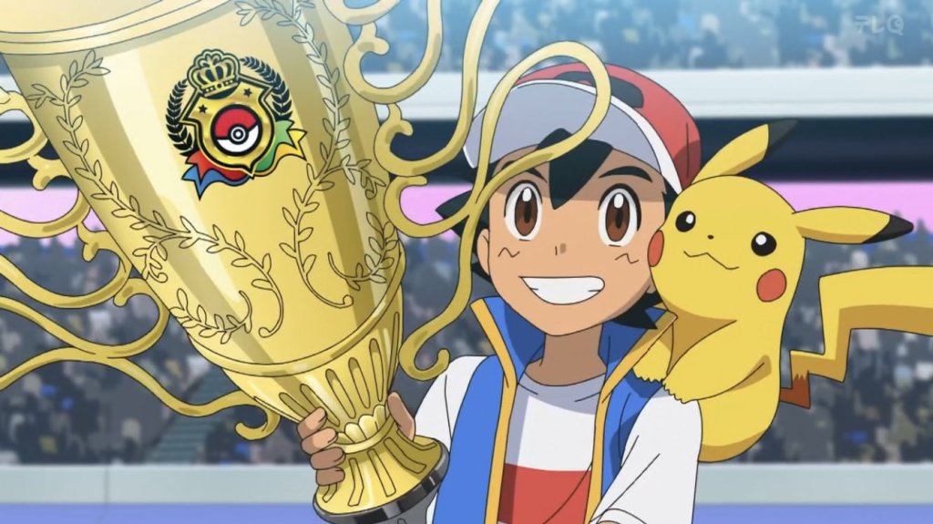 Ash Ketchum se convirtió en campeón mundial de Pokémon y así festejó el internet