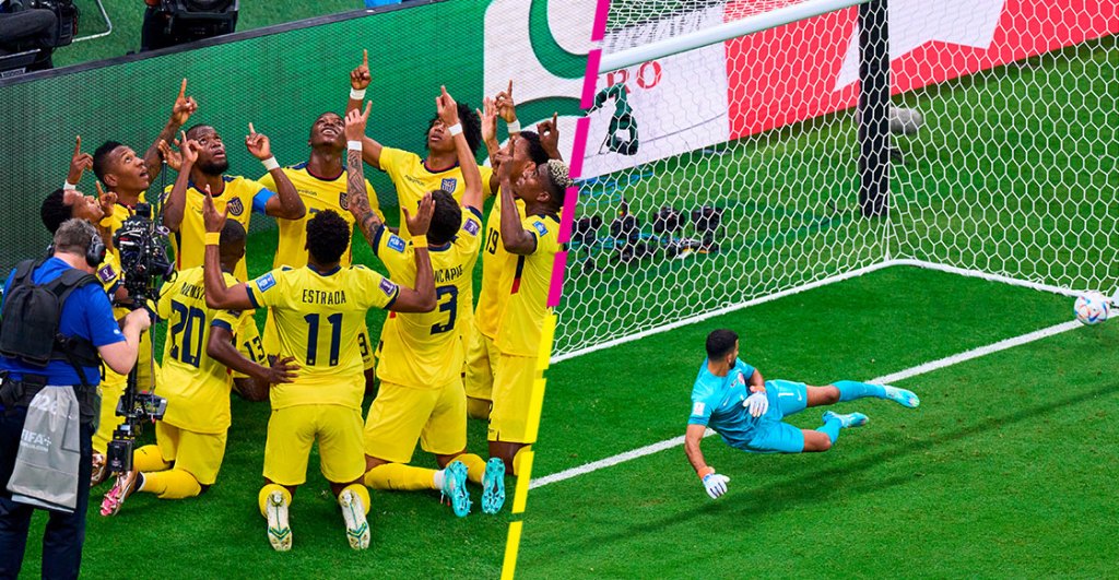 ¡Chamaqueraon a Qatar! Así fue el primer gol del Mundial de Ecuador