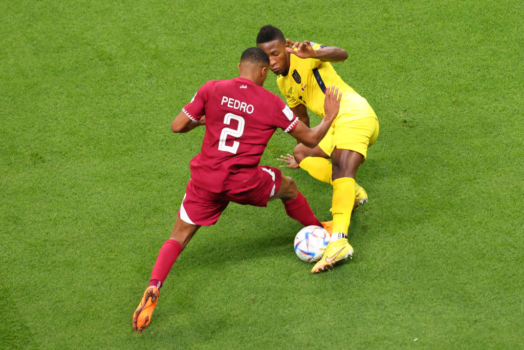 Qatar vs Ecuador en el Mundial 2022