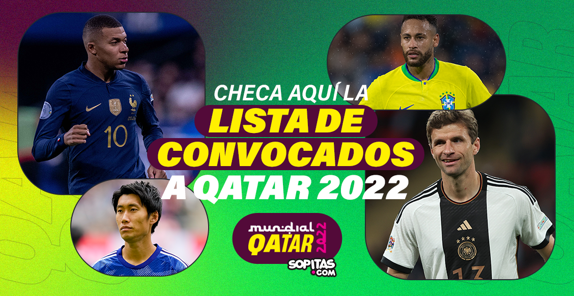 Todos los convocados al Mundial de Qatar