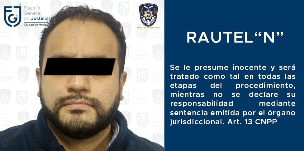 Vinculan a Rautel 'N' a proceso por el feminicidio de Ariadna Fernanda 