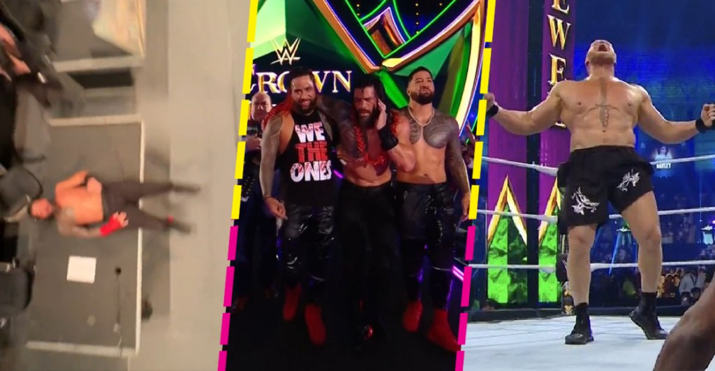 La increíble plancha de Logan Paul, Roman Reigns retiene y Brock Lesnar triunfa en Crown Jewel de WWE