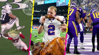 El drama, las atrapadas y los memes: Lo mejor de los partidos de Thanksgiving en la NFL