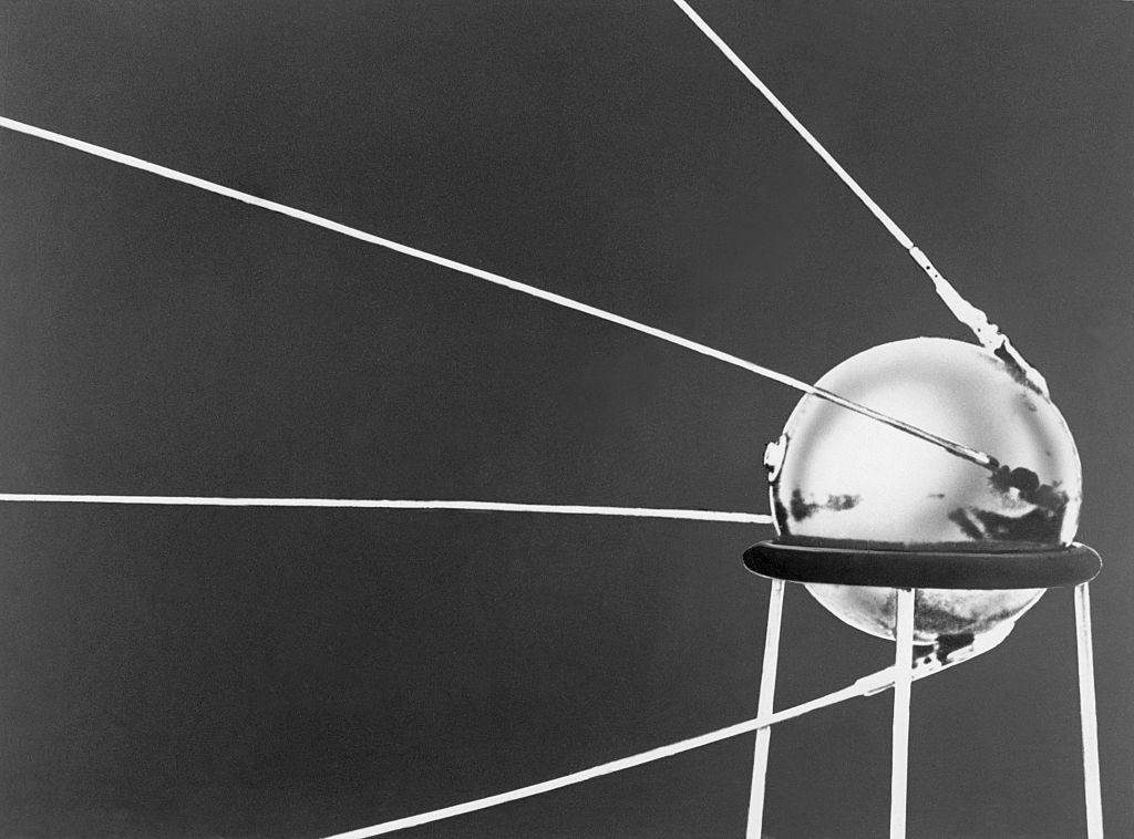 El satélite de Sputnik I 