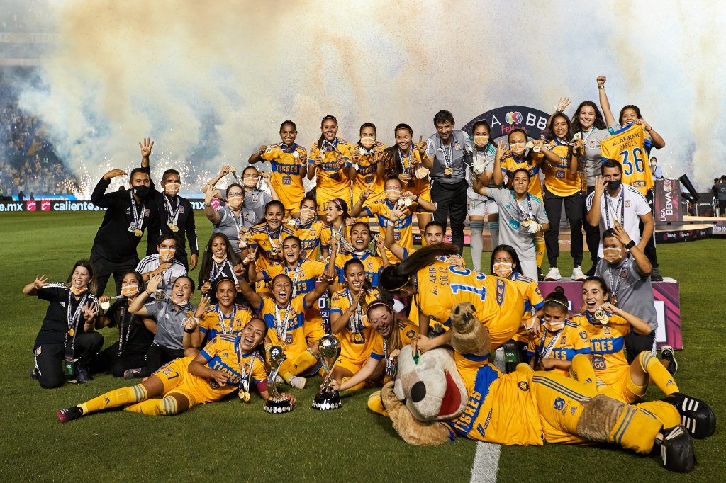 Tigres campeonas de la Liga MX Femenil