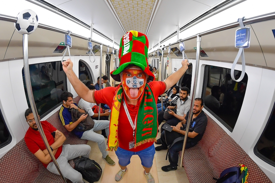 La fiesta de Marruecos comenzó en el metro