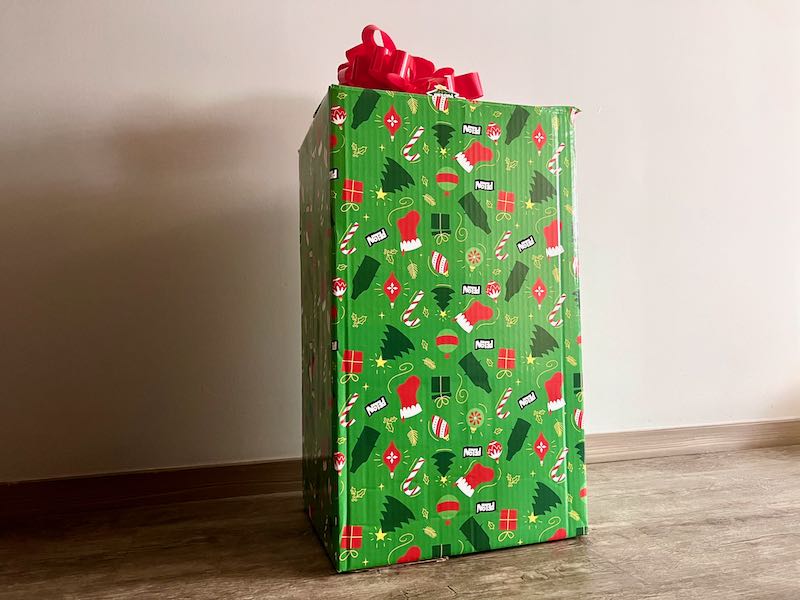 caja de regalos para navidad