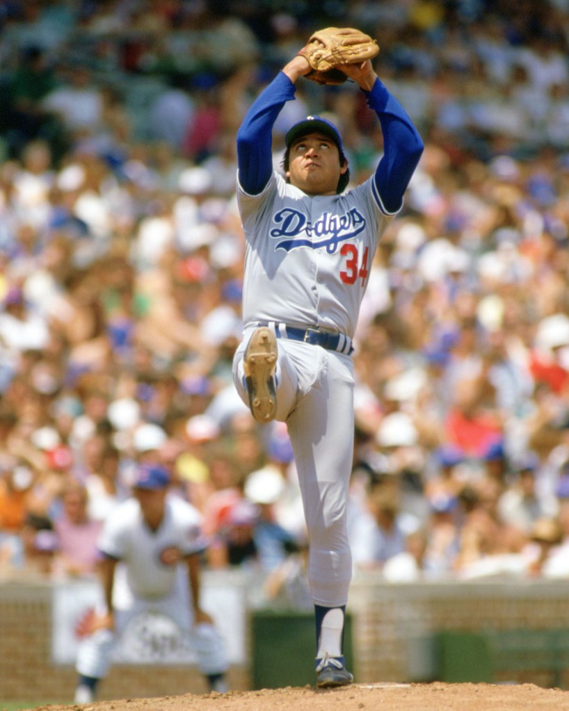 Fernando Valenzuela Dodgers 1986