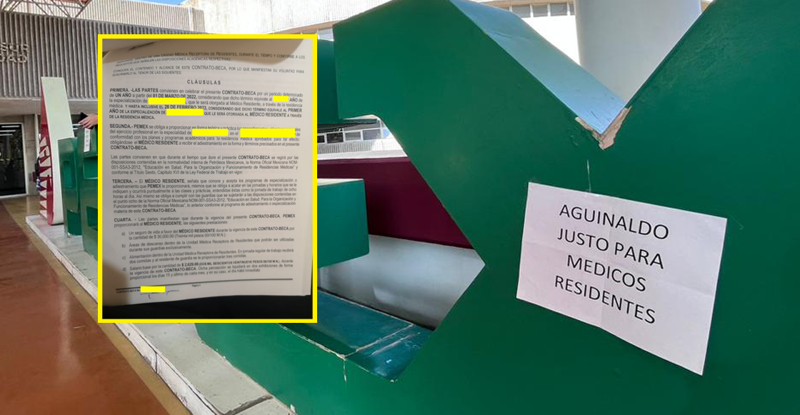 aguinaldo-residentes-pemex-medicos-paro-hospital-contrato