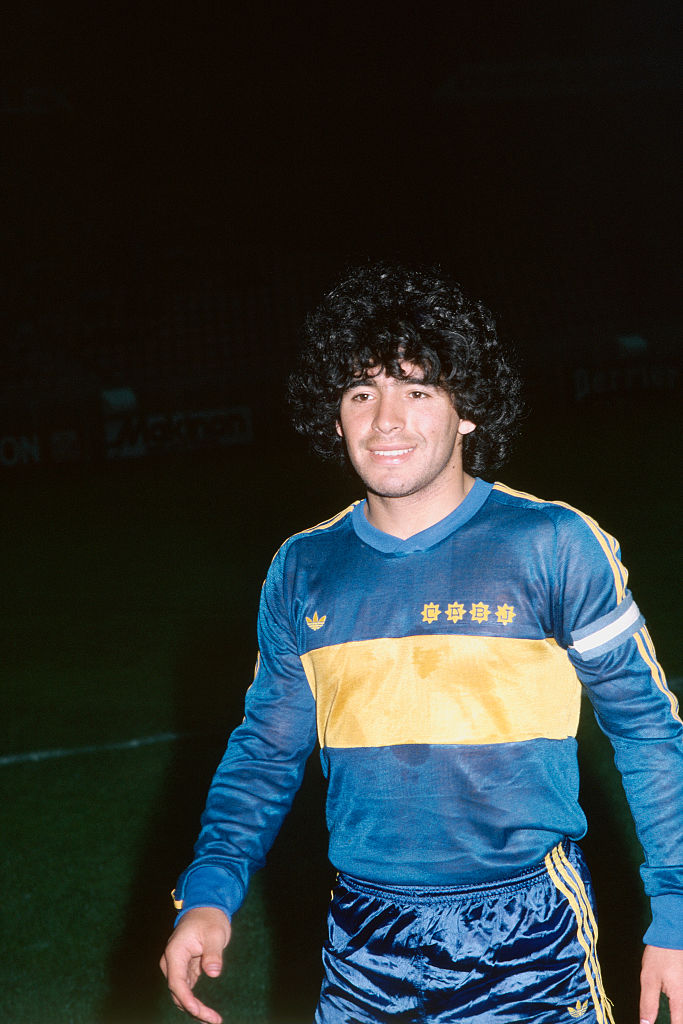 8. Boca Juniors: versión de local, en 1981 (Adidas)