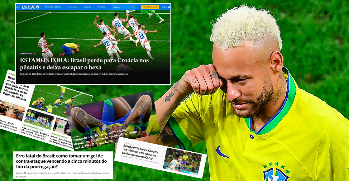 "Pesadilla, Brasil está fuera": Las críticas de la prensa brasileña tras la eliminación de Qatar 2022