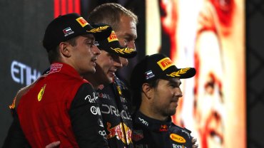 Leclerc cree que Red Bull dio un paso adelante con Verstappen: "No tanto con Checo"