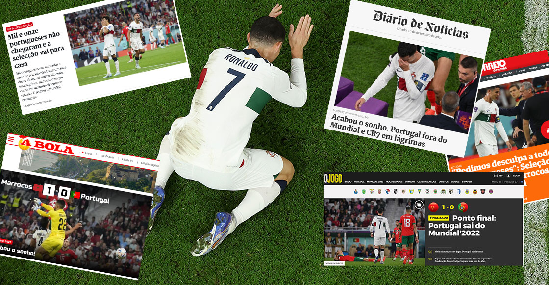Cristiano Ronaldo eliminación Portugal prensa