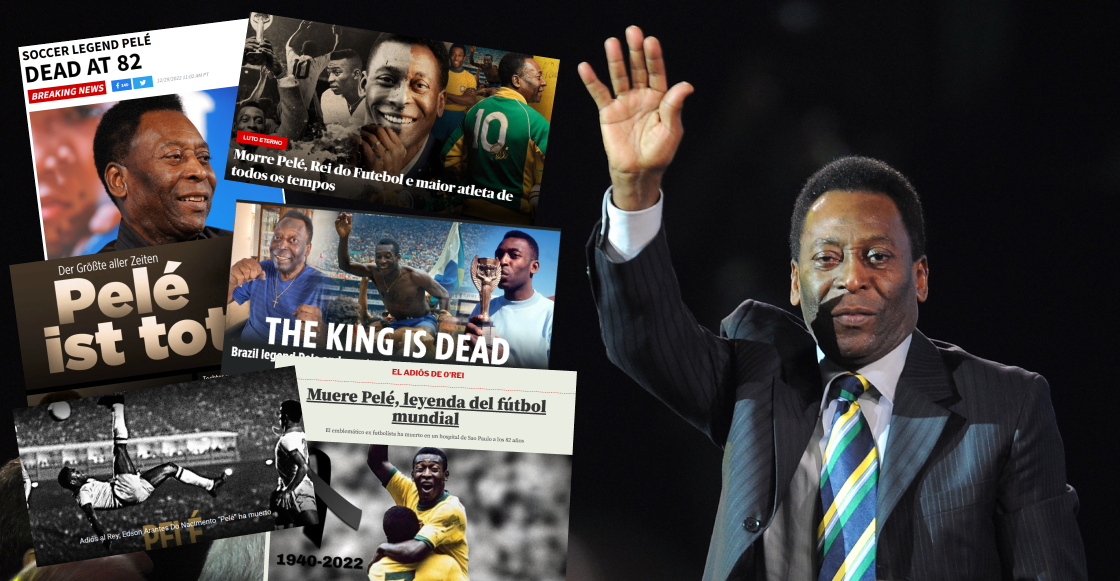 Las reacciones de la prensa y le mundo del futbol al fallecimiento de Pelé