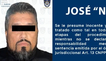 Detienen en CDMX a José "N", presunto líder de la Unión Tepito