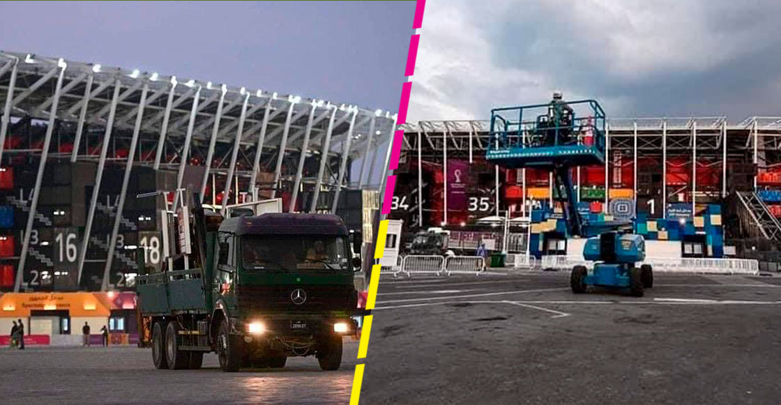 ¡Ay, mi corazón! El Estadio 974 ya es desmantelado en pleno Mundial de Qatar