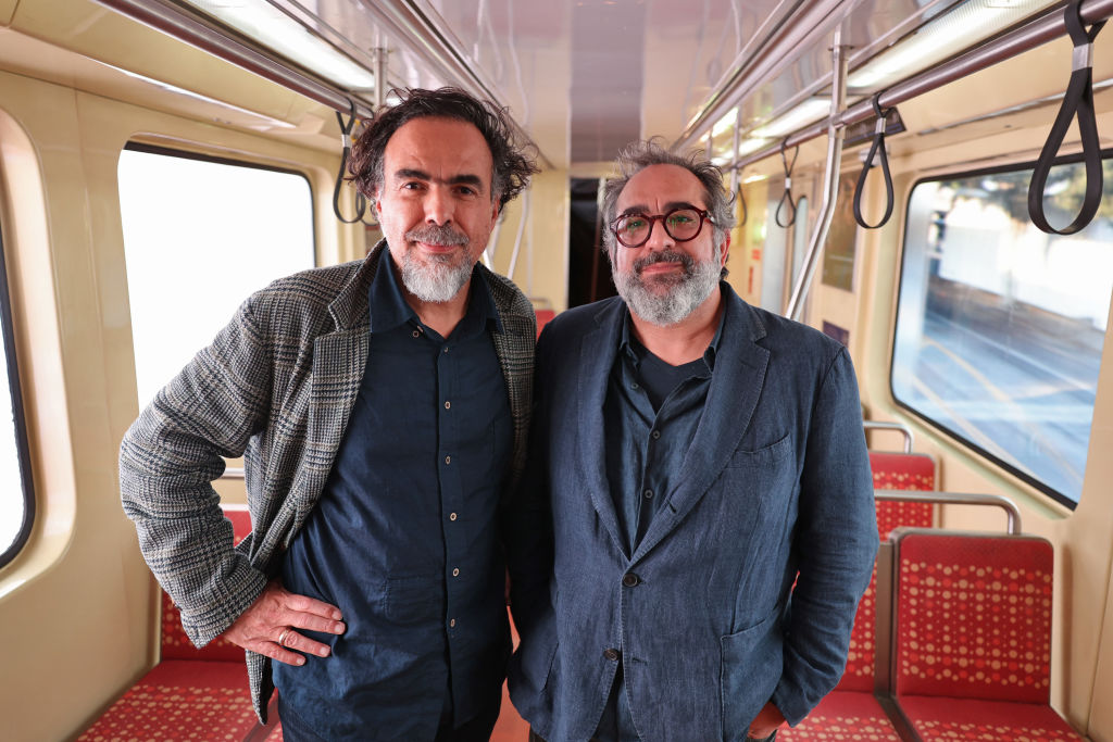 Alejandro González Iñárritu y Eugenio Caballero
