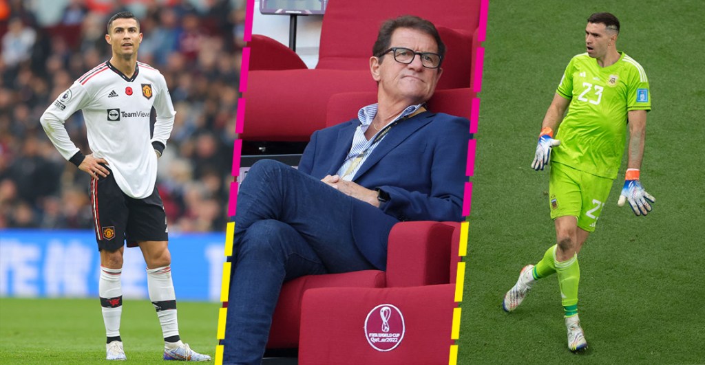 "Estúpido, presuntuoso": La dura crítica de Fabio Capello a Cristiano Ronaldo y 'Dibu' Martínez