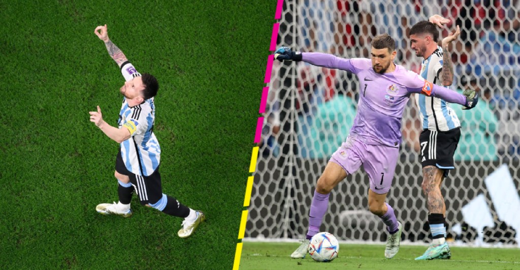 Argentina vs Australia Qatar 2022 y el gol de Messi